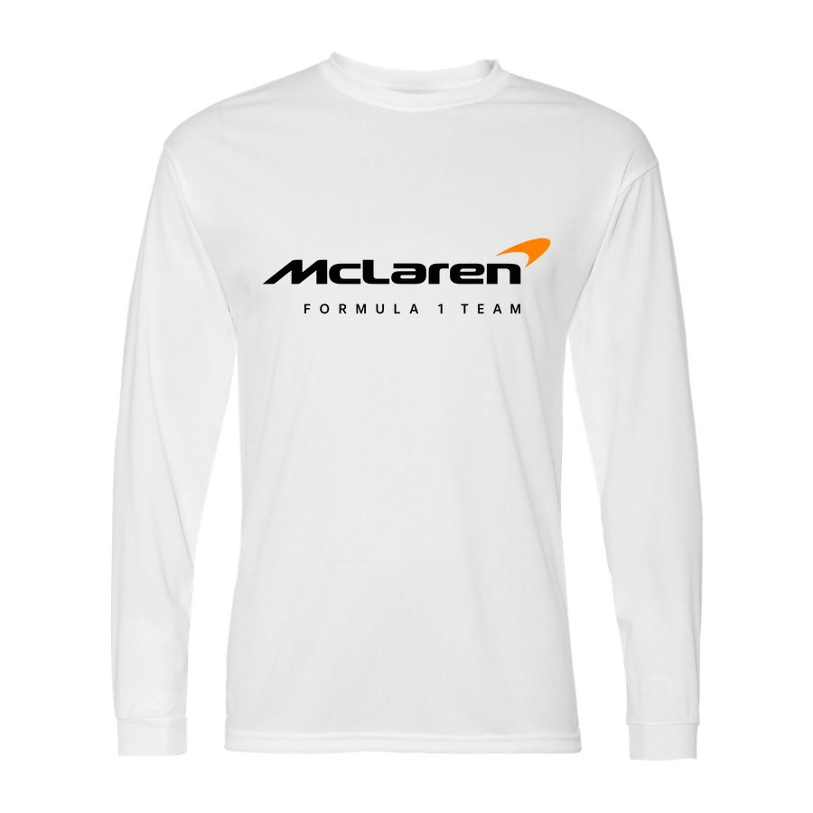 Men's McLaren Formula 1 Team Polyester Long Sleeve T-Shirt - White