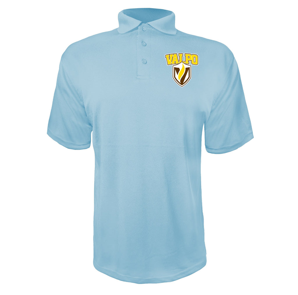 Valparaiso Crusaders Sky Blue polyester polo