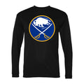 Men's Buffalo Sabres Polyester Long Sleeve T-Shirt - Black