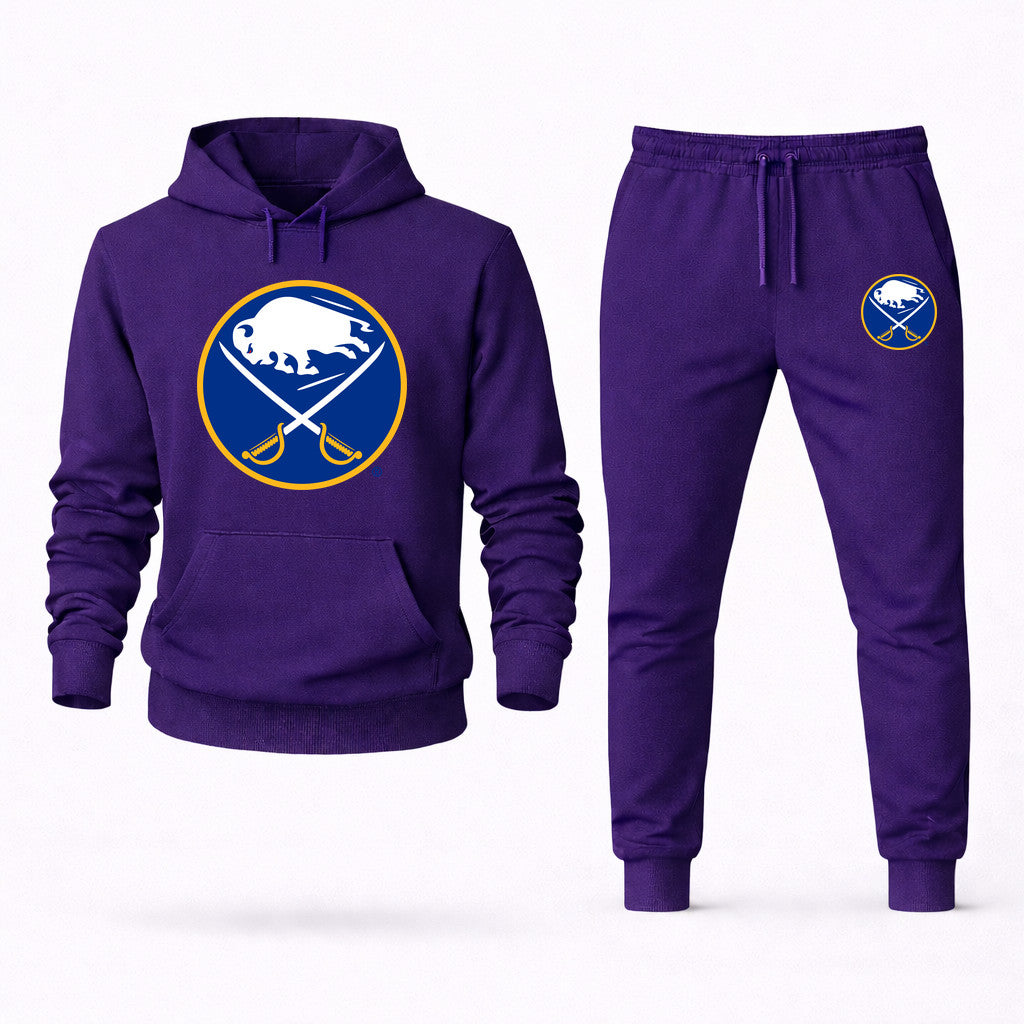 Buffalo Sabres Hoodie and Joggers Set - Purple