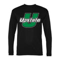 Men's USC Upstate Spartans Polyester Long Sleeve T-Shirt - Black