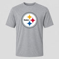 Men's Pittsburgh Steelers Performance T-Shirt - Gray