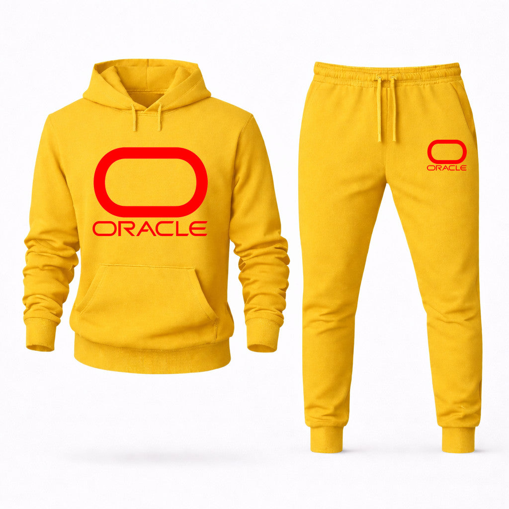 Oracle Hoodie and Joggers Set - Yellow