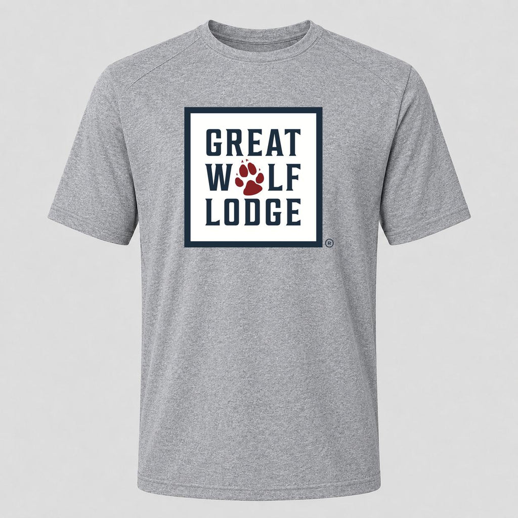 Men's Great Wolf Lodge Performance T-Shirt - Gray