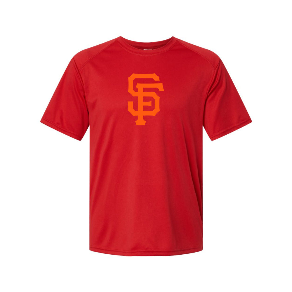 San Francisco Giants Polyester T-Shirt - Red