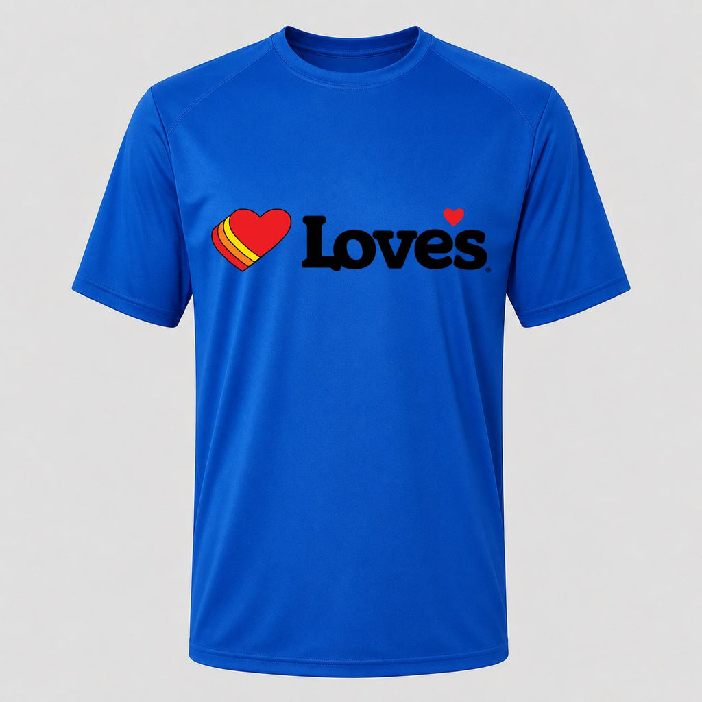 Men's Love's Travel Stops Performance T-Shirt - Royal Blue