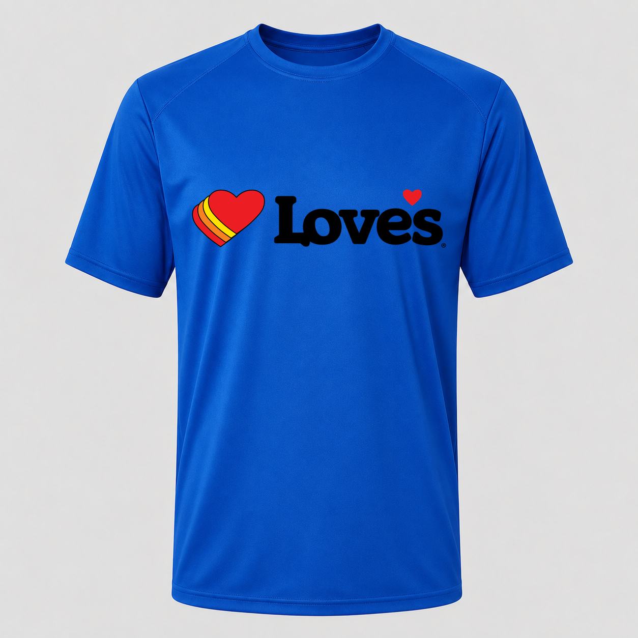 Men's Love's Travel Stops Performance T-Shirt - Royal Blue