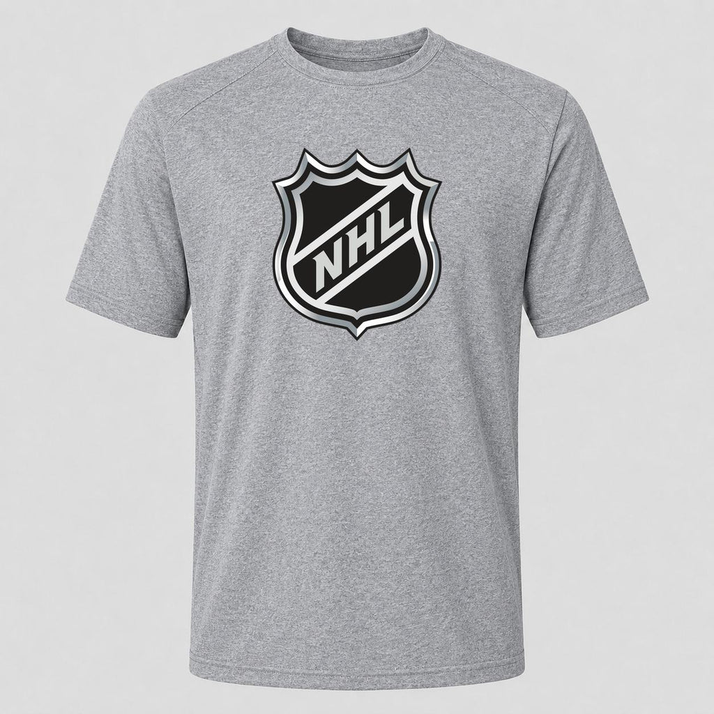 Men's NHL Shield Performance T-Shirt - Gray