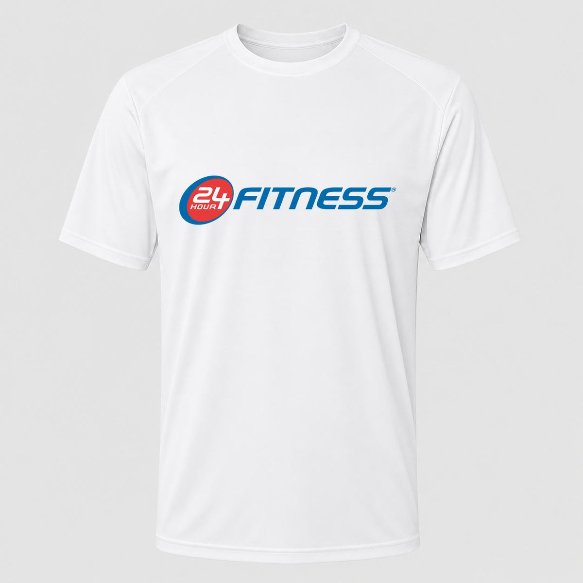 Men's 24 Hour Fitness Performance T-Shirt - White