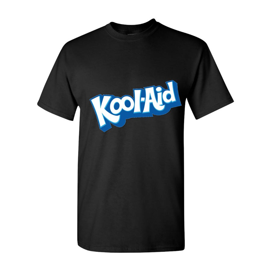 Men's Kool aid brand logo Cotton T-Shirt - Black