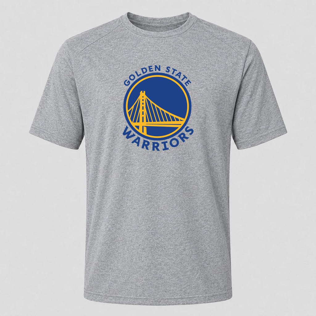 Men's Golden State Warriors Blue Performance T-Shirt - Gray