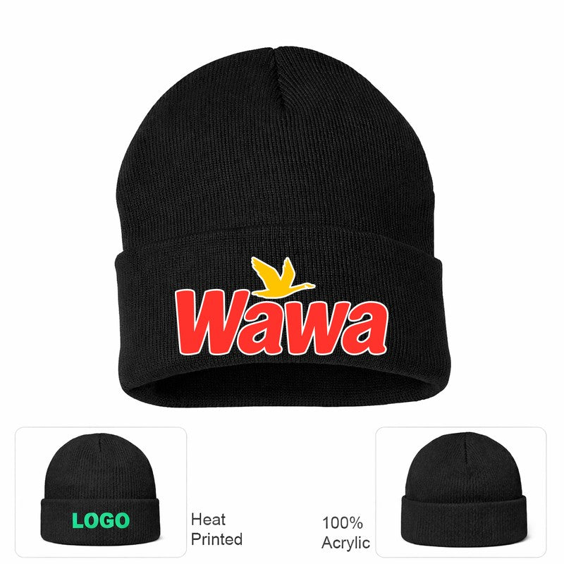 Wawa Black Beanie Hat