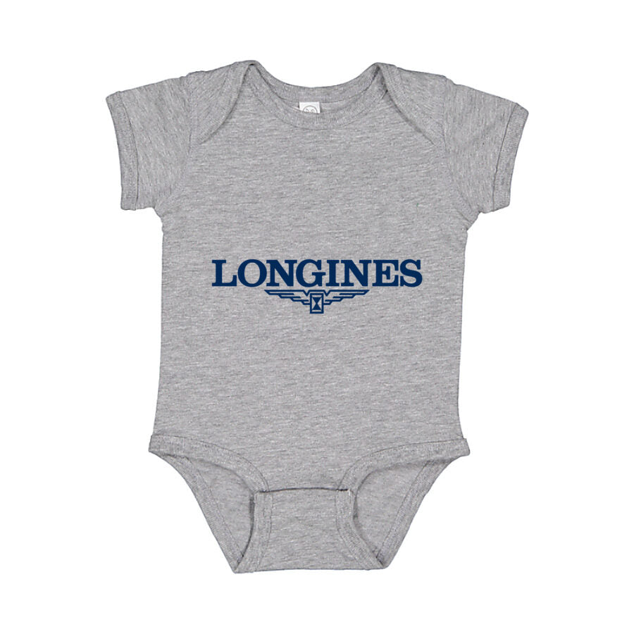 Longines Baby Romper Onesie - Gray