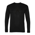 Men's Elvis Presley Polyester Long Sleeve T-Shirt - Black
