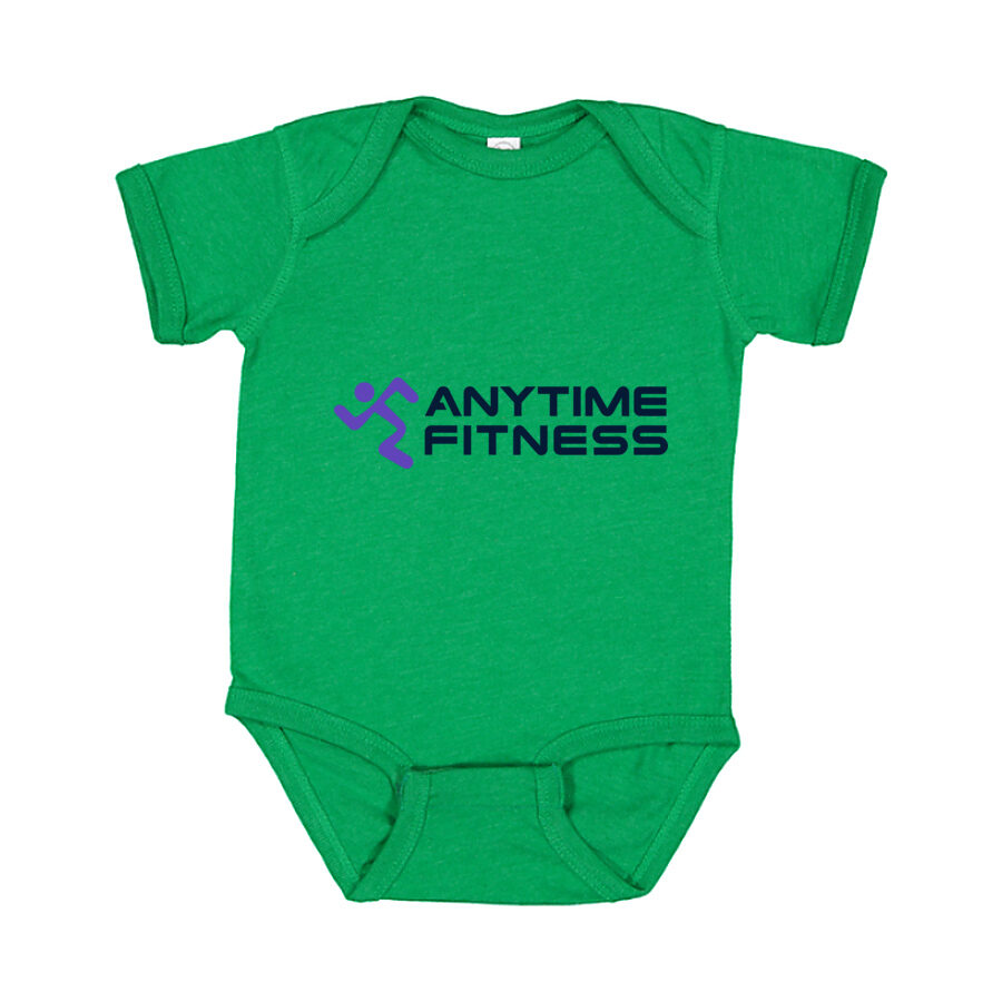 Anytime Fitness Baby Romper Onesie - Green