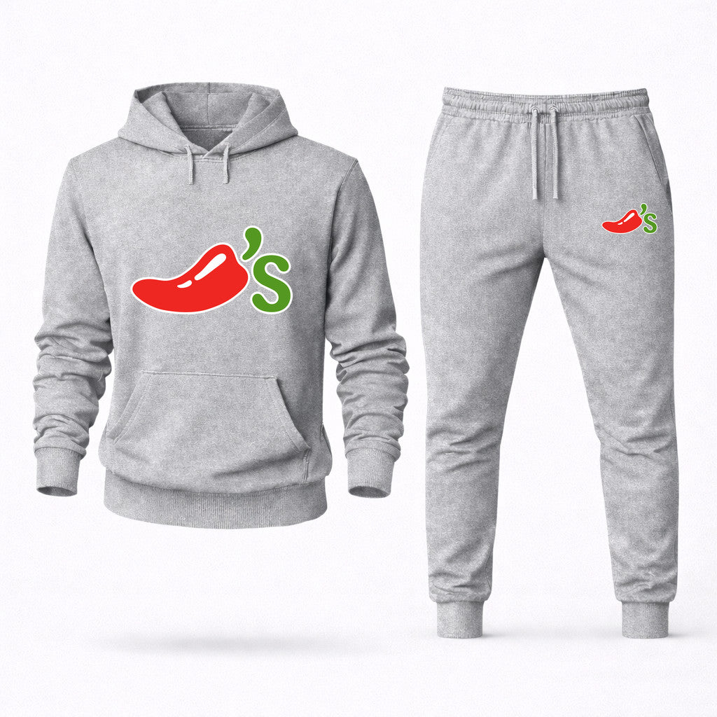 Chili's Hoodie and Joggers Set - Grey