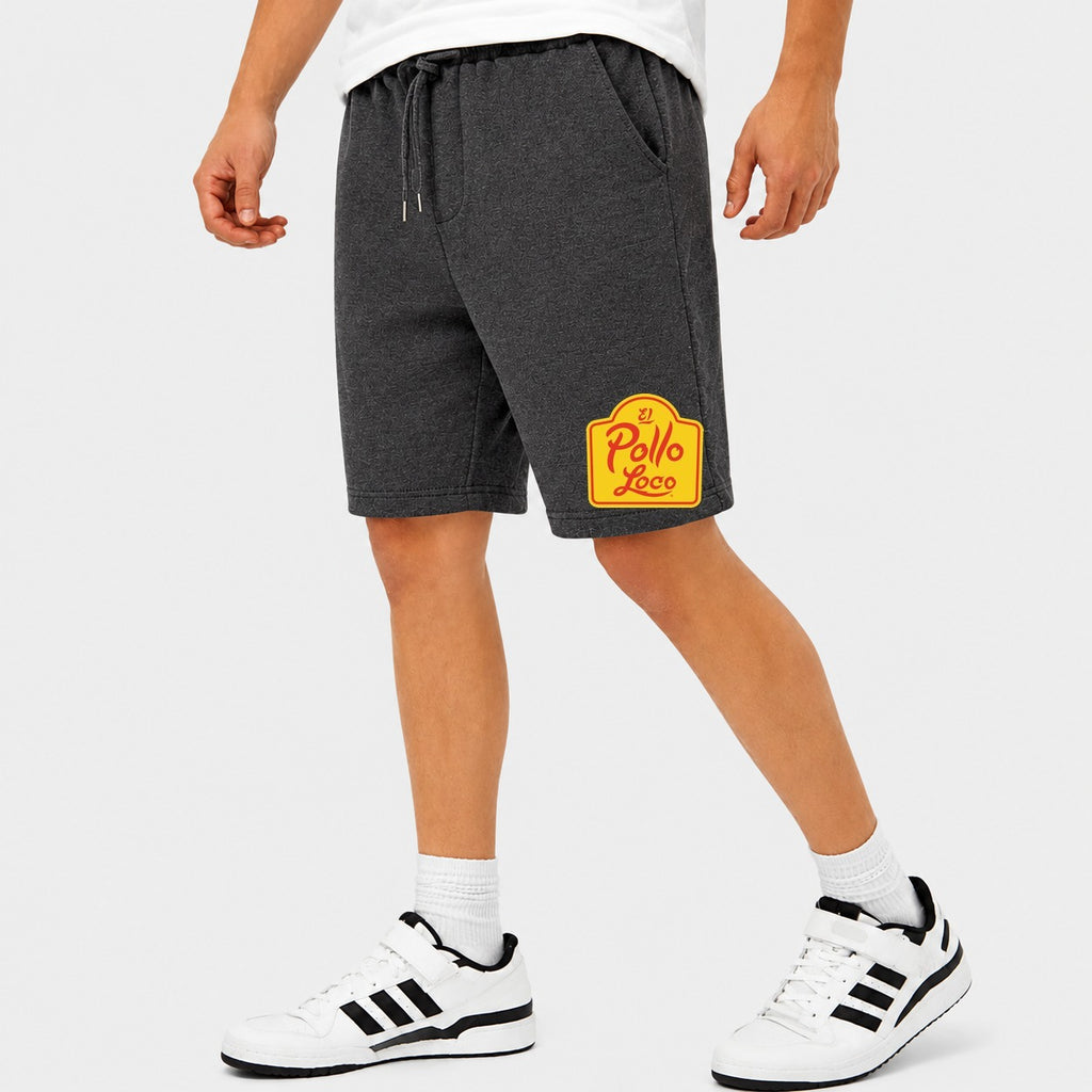Men's El Pollo Loco Cotton Shorts - Charcoal