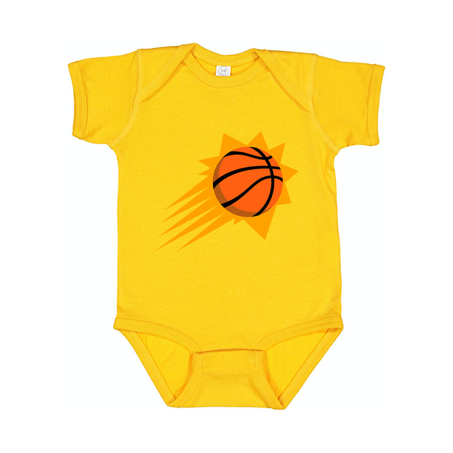 Phoenix Suns Baby Romper Onesie - Yellow