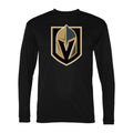 Men's Vegas Golden Knights Polyester Long Sleeve T-Shirt - Black