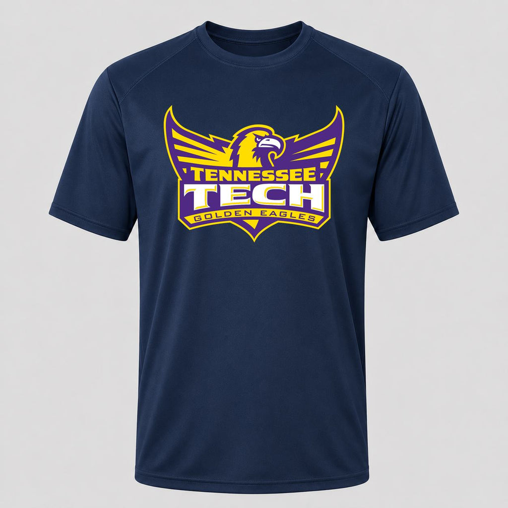 Men's Tennessee Tech Golden Eagles Performance T-Shirt - Navy