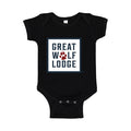 Great Wolf Lodge Baby Romper Onesie - Black