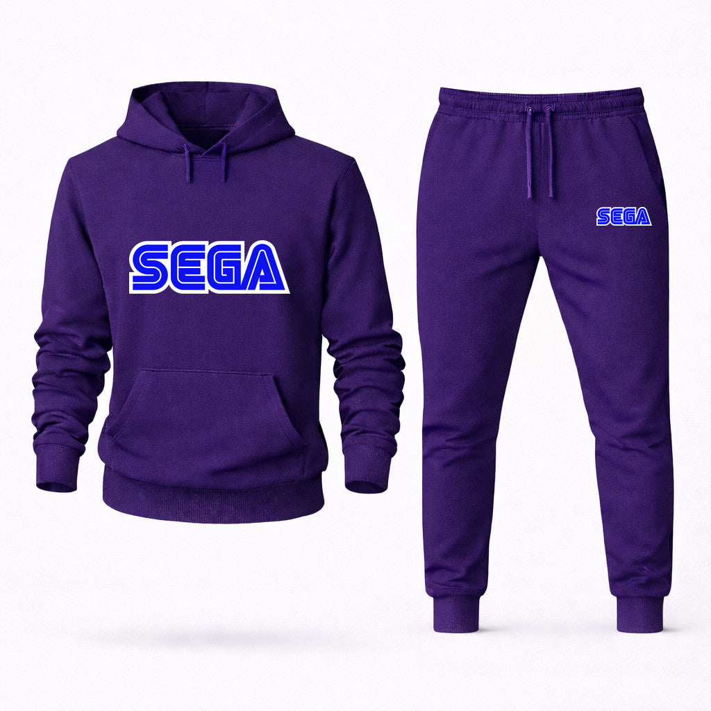 SEGA Hoodie and Joggers Set - Purple