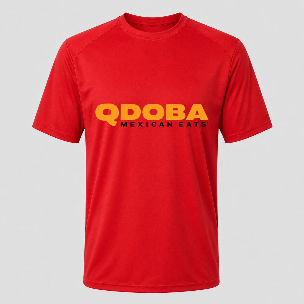 Men's Qdoba Performance T-Shirt - Red