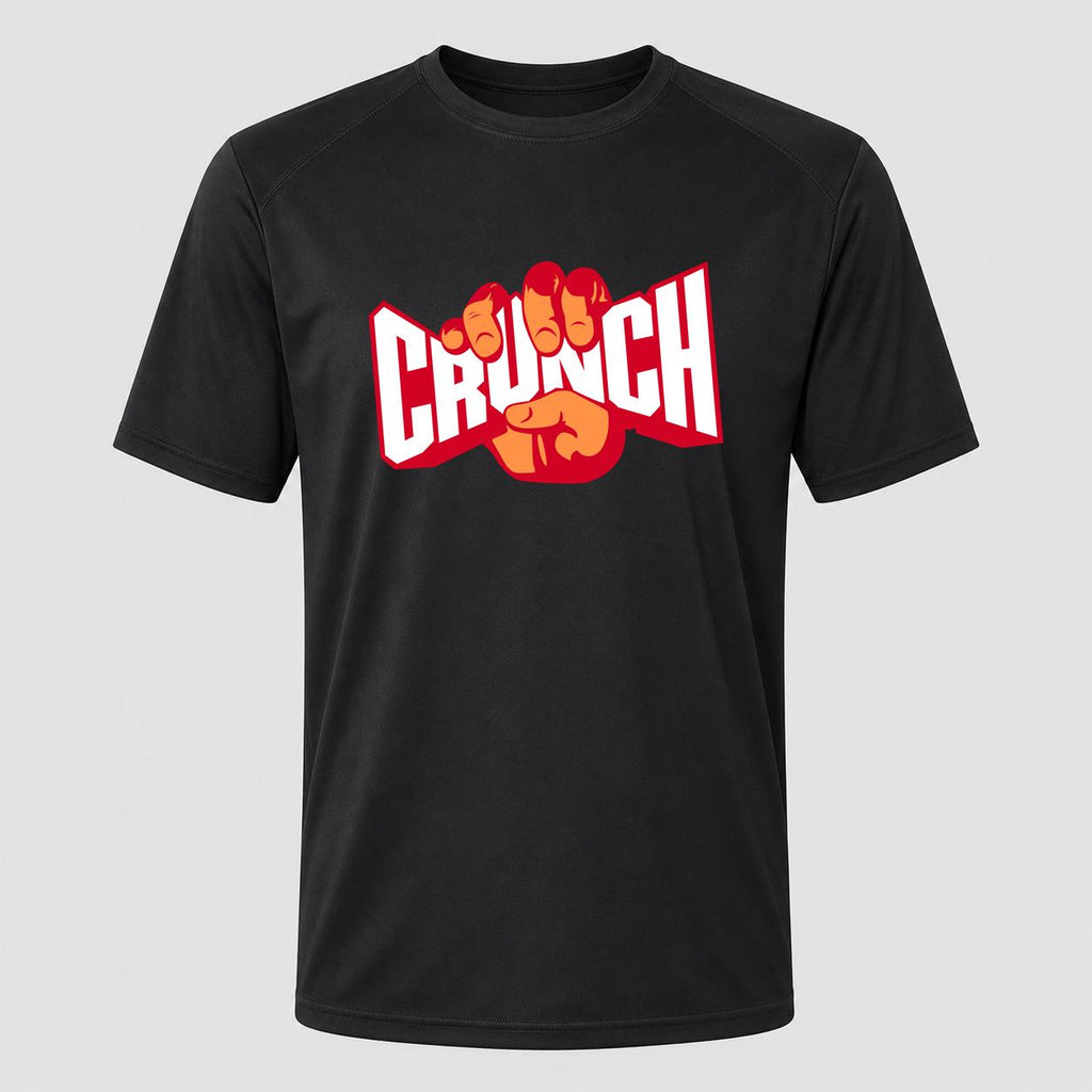 Men's Crunch Fitness Performance T-Shirt - Black