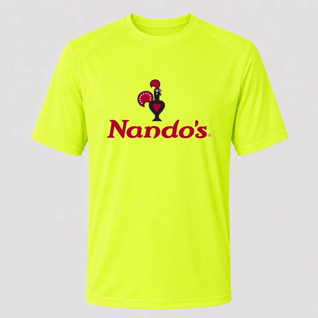 Men's Nando's Performance T-Shirt - Safety Green