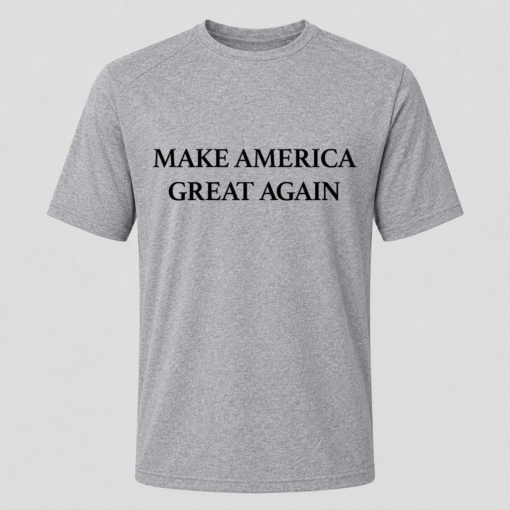 Men's Make America Great Again Performance T-Shirt - Gray