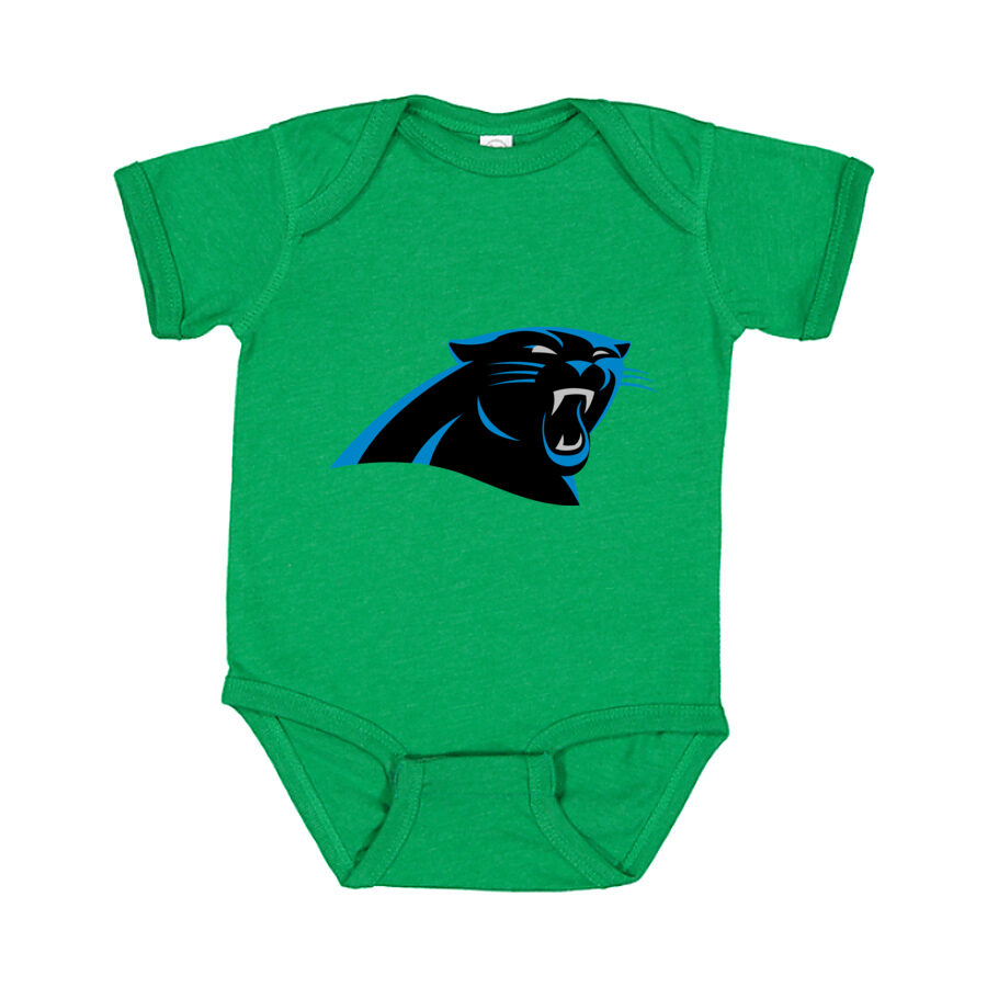 Carolina Panthers Baby Romper Onesie - Green