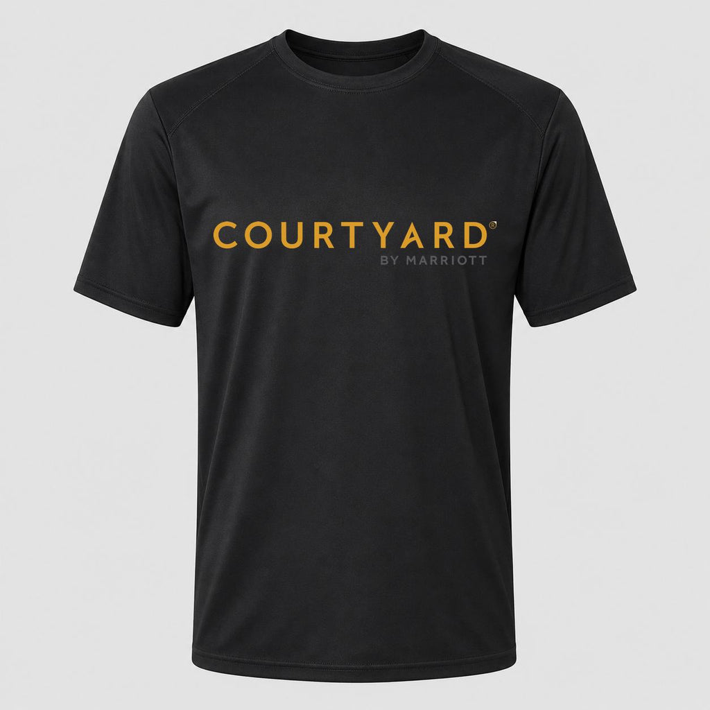 Men's Courtyard Performance T-Shirt - Black