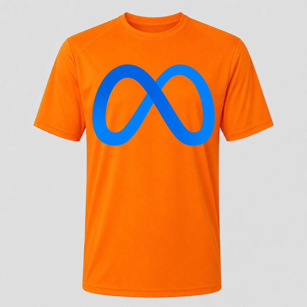 Men's Meta Performance T-Shirt - Orange