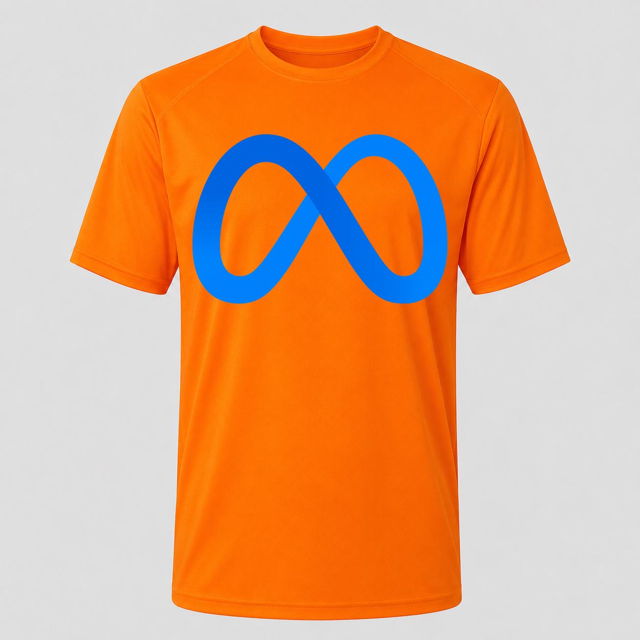 Men's Meta Performance T-Shirt - Orange