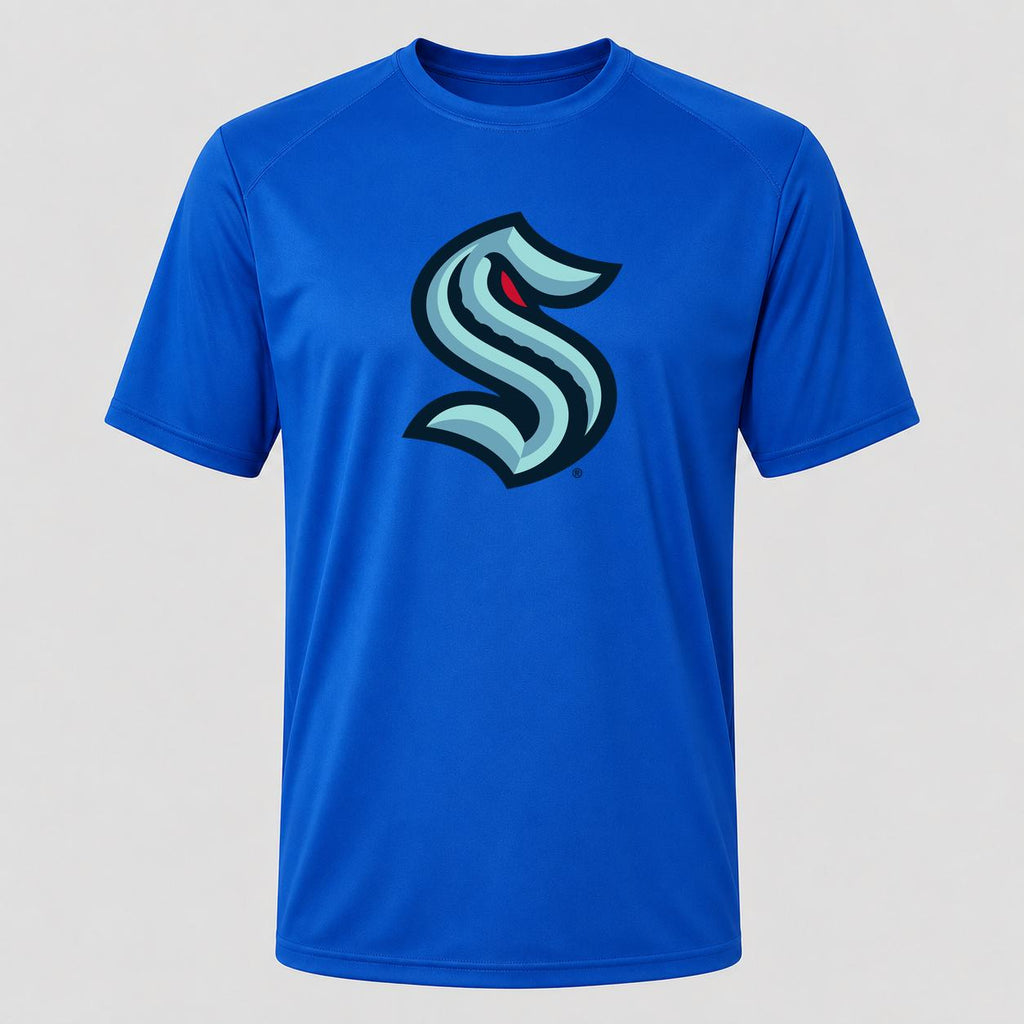 Men's Seattle Kraken Performance T-Shirt - Royal Blue