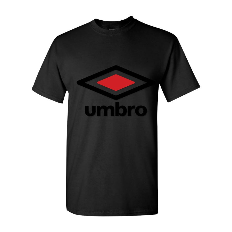 Men's Umbro Logo Cotton T-Shirt - Black