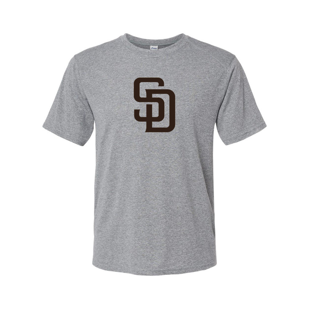 San Diego Padres Polyester T-Shirt - Gray
