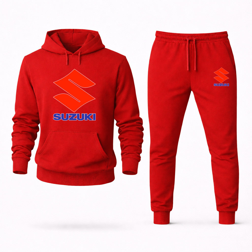 Suzuki Hoodie and Joggers Set - Red