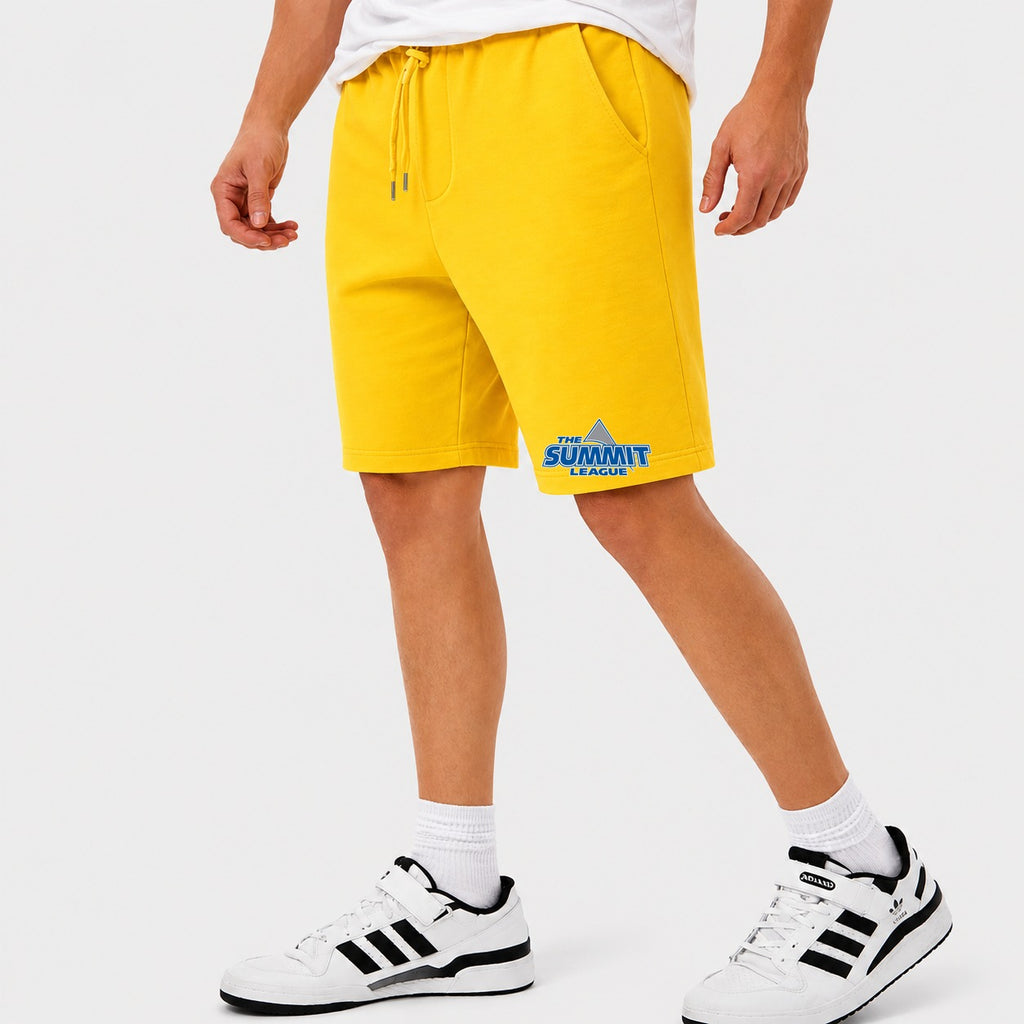 Men's The Summit League Logo Cotton Shorts - Yellow
