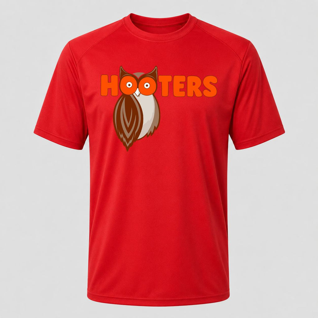 Men's Hooters Performance T-Shirt - Red