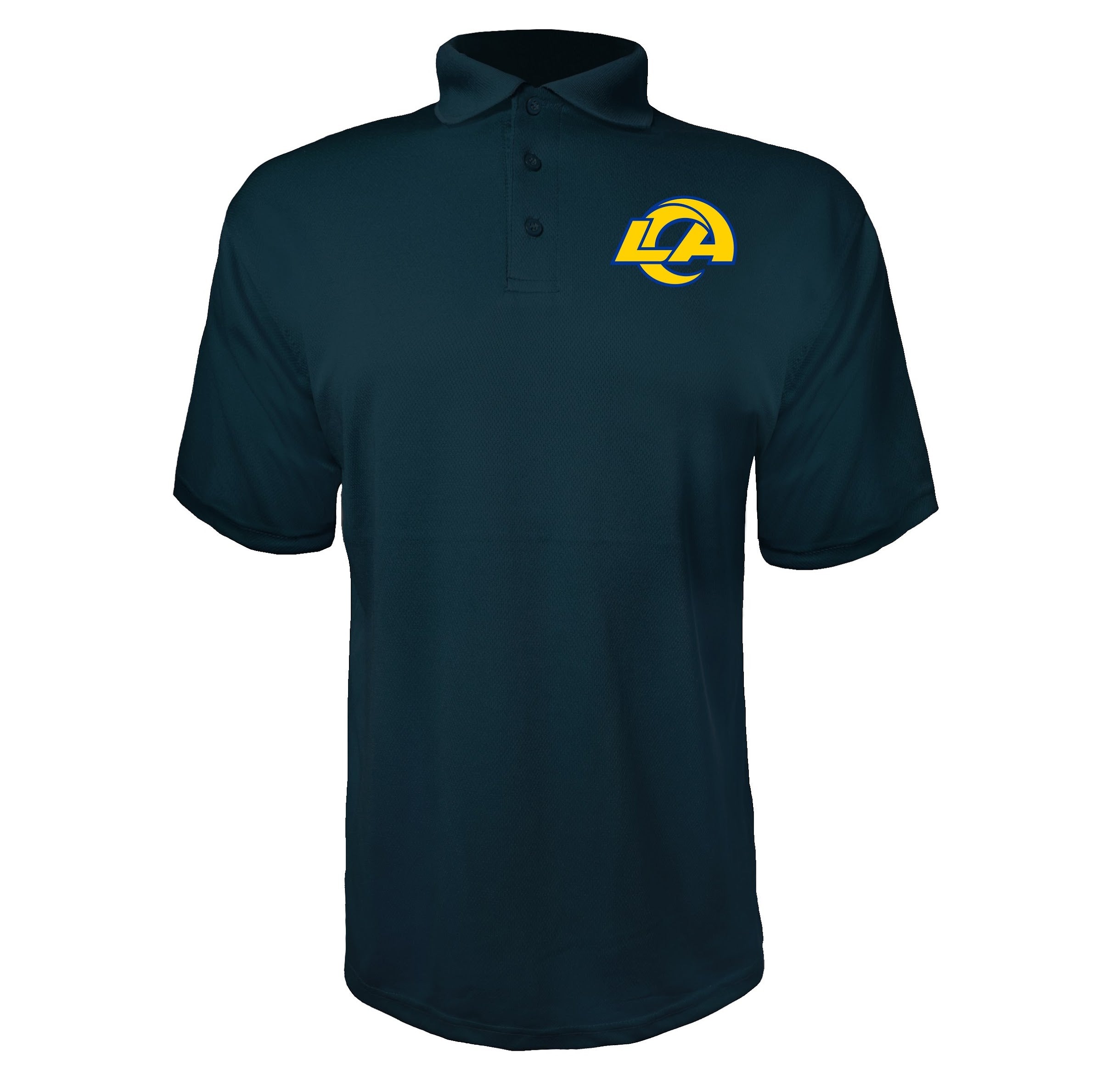 Los Angeles Rams Navy polyester polo
