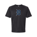 Detroit Tigers Polyester T-Shirt - Black