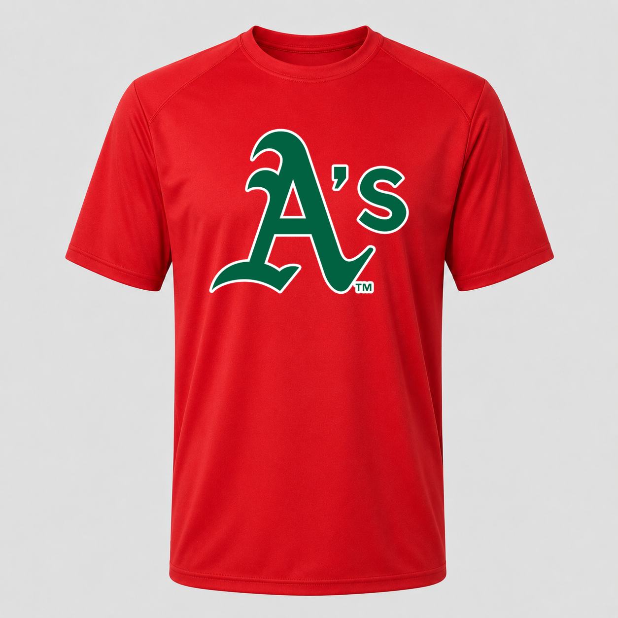 Men's Oakland Athletics Performance T-Shirt - Red