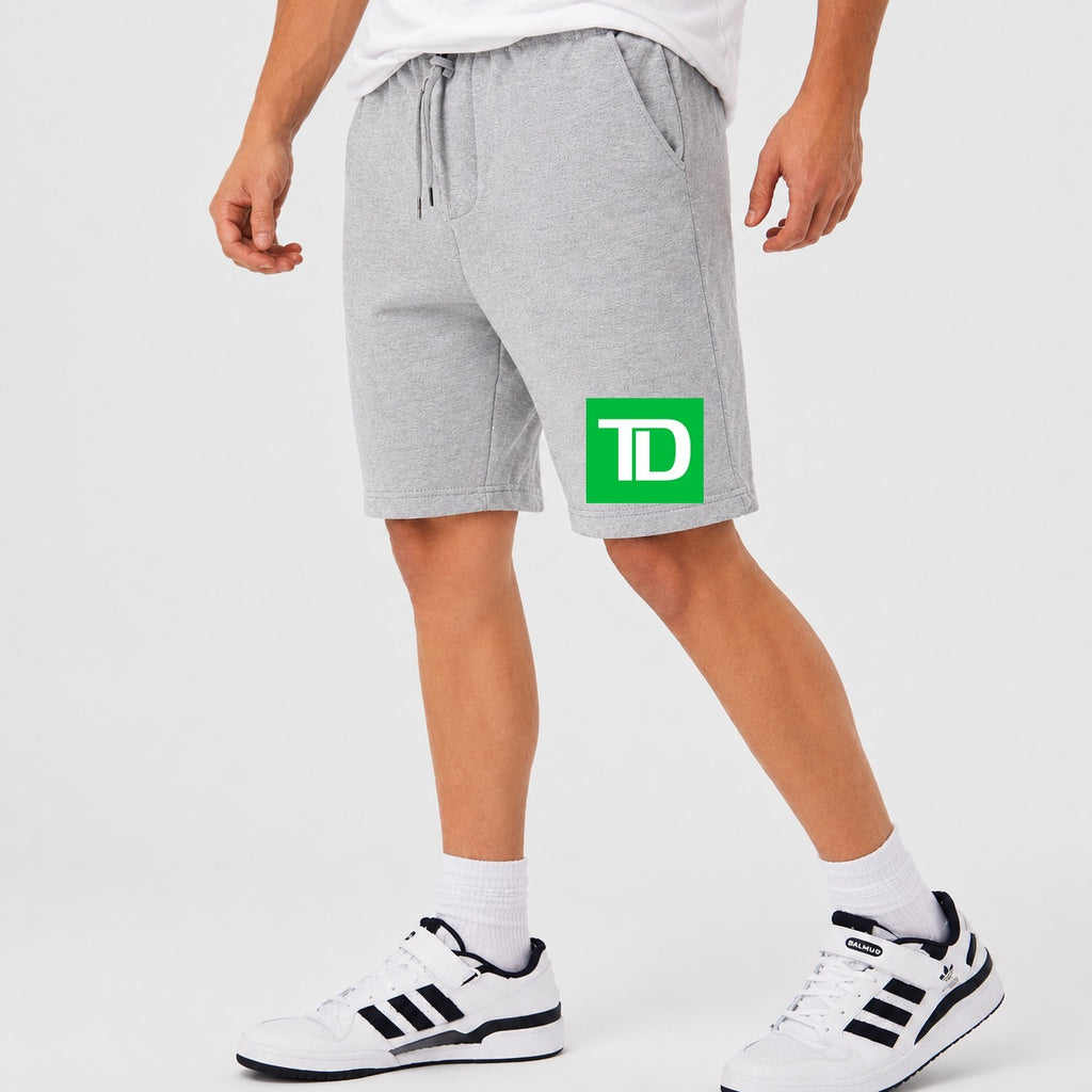 Men's TD Bank Cotton Shorts - Gray