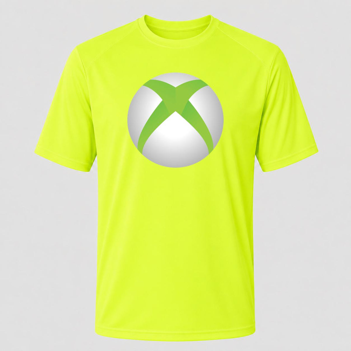 Men's Xbox Gaming Performance T-Shirt - Safety Green
