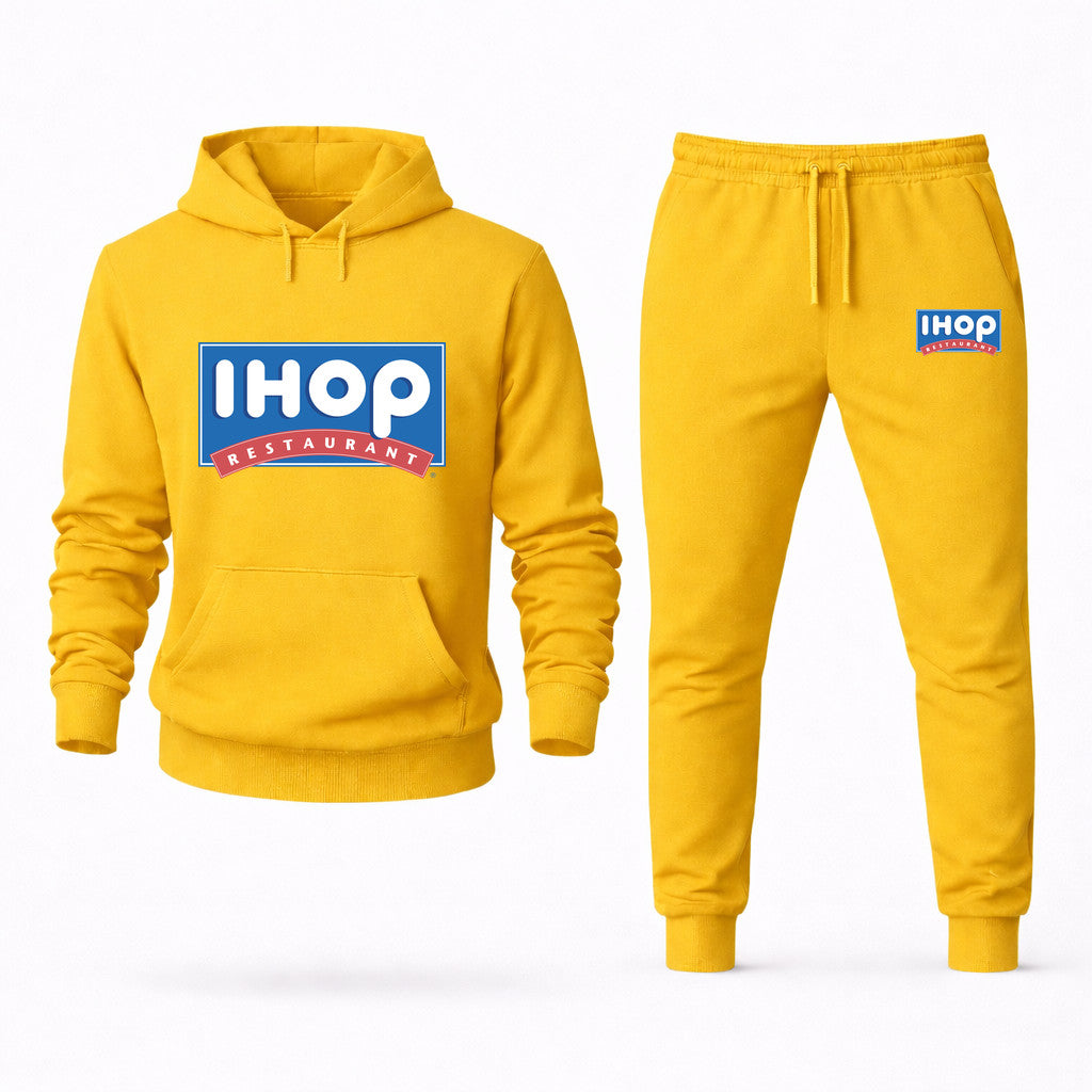 IHOP Hoodie and Joggers Set - Yellow