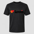 Men's Love's Travel Stops Performance T-Shirt - Black