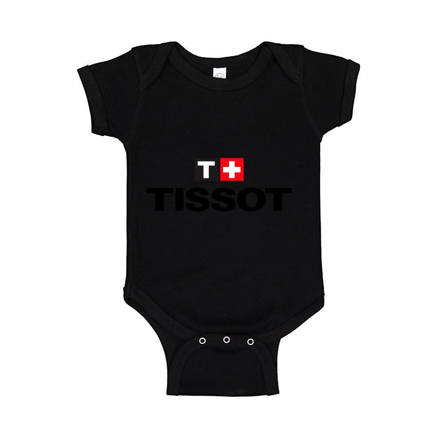 Tissot Baby Romper Onesie - Black