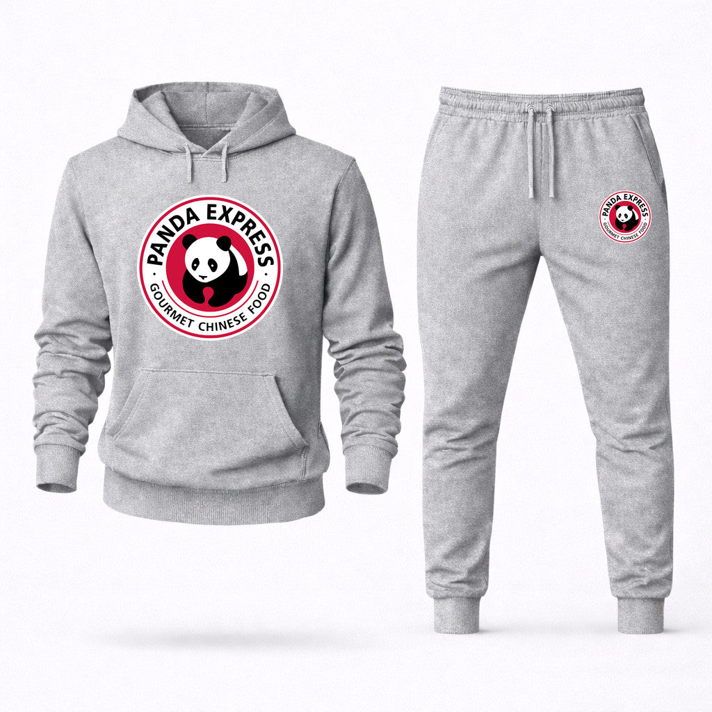 Panda Express Hoodie and Joggers Set - Grey
