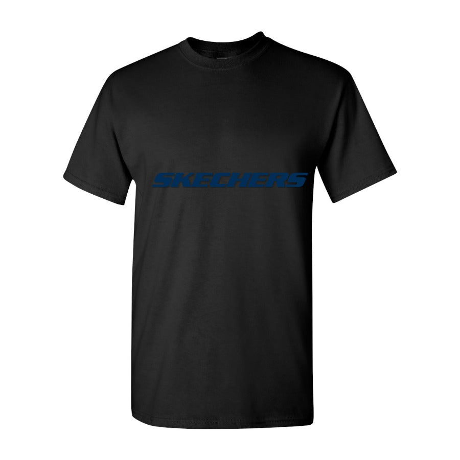 Men's Skechers Logo Cotton T-Shirt - Black